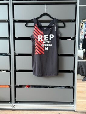 Reebok Les Mills REP EFFECT BODYPUMP Black Tank